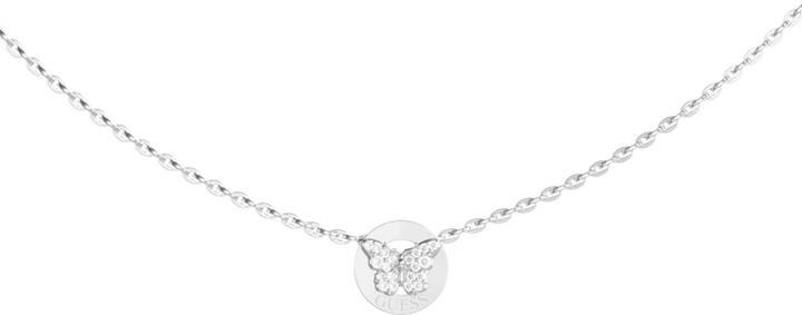 Guess Borboleta Halskette (Edelstahl, Glas)