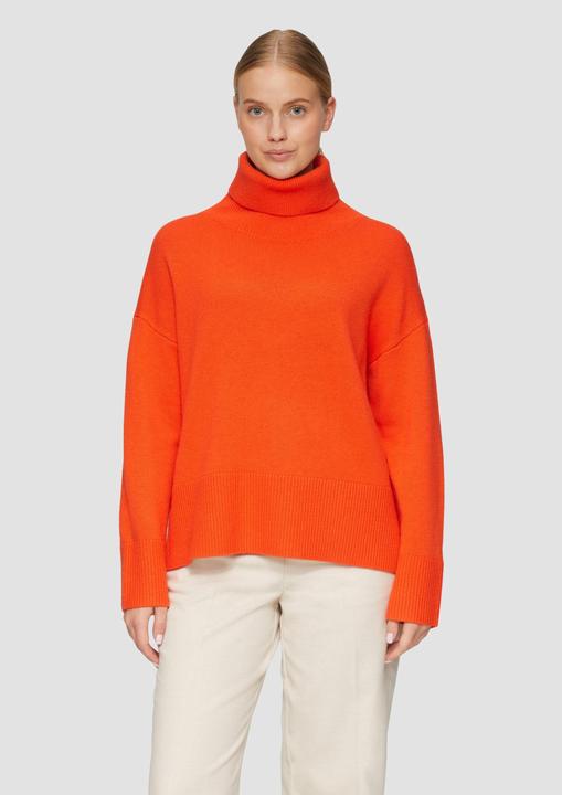 Produktbild S.Oliver Strickpullover Lockerer Rollkragenpullover aus Kaschmirmix (44)