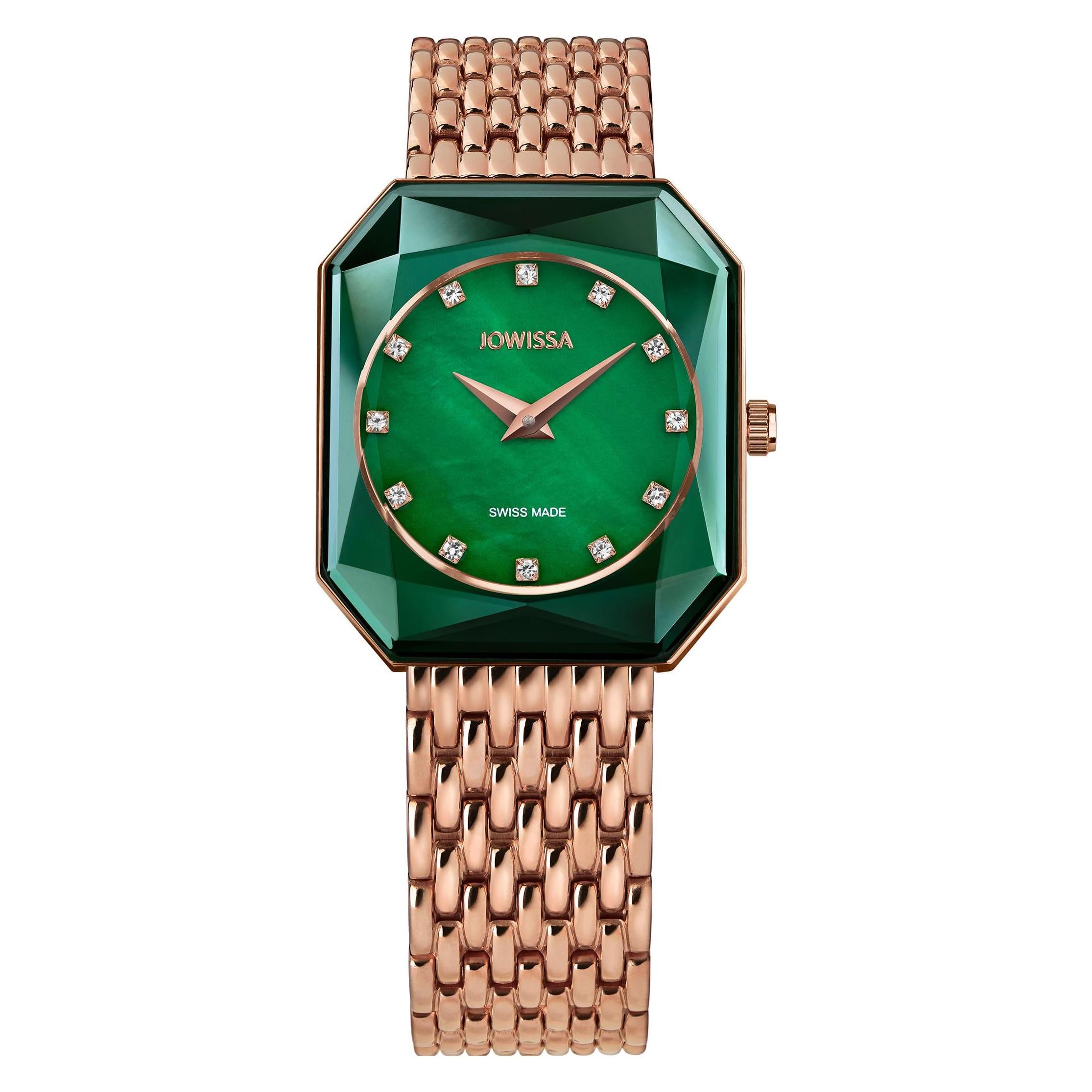 Jowissa, Armbanduhr, Facet Radiant, Gold, (Analoguhr)
