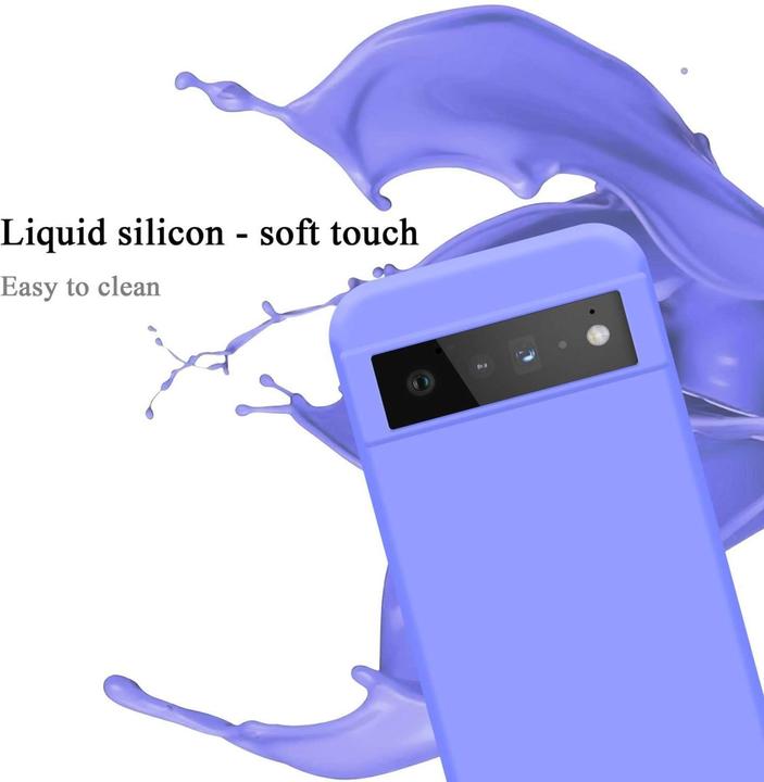 Actual product image Cadorabo Bumper Case for Google PIXEL 6 PRO TPU Liquid Silicone Cover for Google PIXEL 6 PRO (Google Pixel 6 Pro)