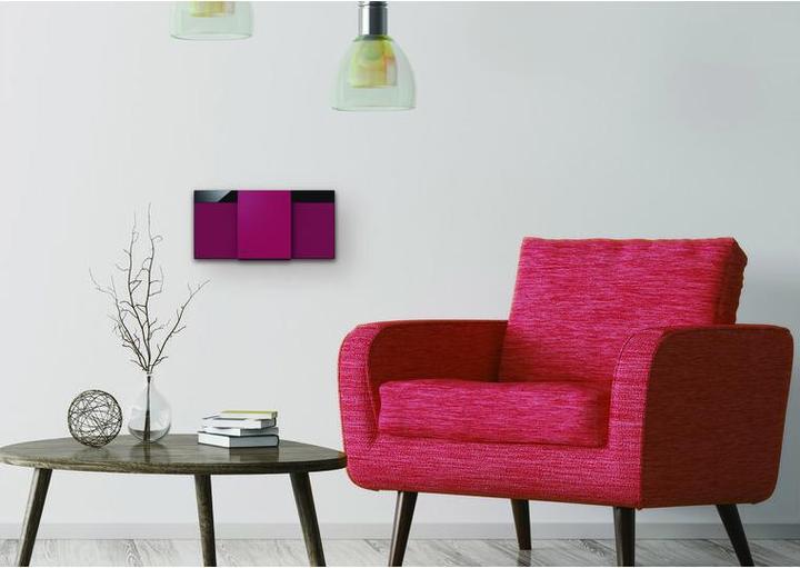 Productafbeelding Panasonic SC-HC304EG-R (Bluetooth, CD Speler, 1x 20 W)