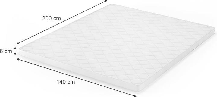 Actual product image VitaliSpa Top (140 x 200 x 6 cm)