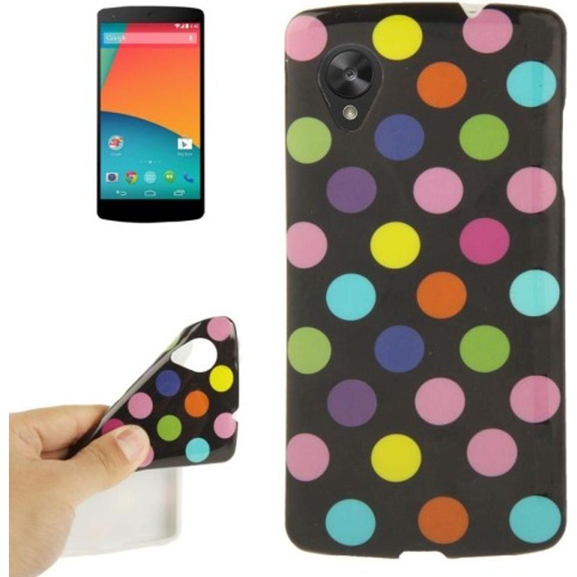 König Design Schutzhülle für Handy LG Google Nexus 5 / E980 (LG Nexus 5), Smartphone Hülle, Schwarz
