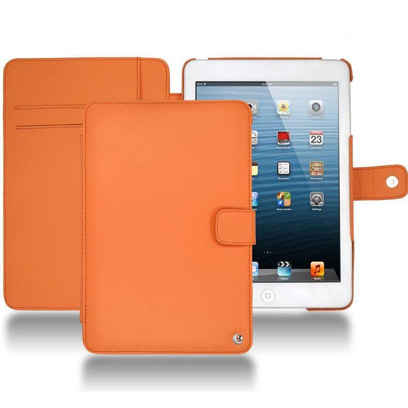 Noreve Lederschutzhülle Wallet (iPad mini), Tablet Hülle, Orange