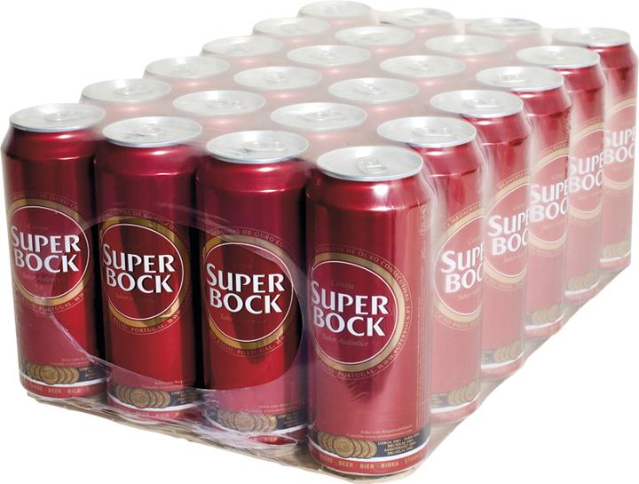 Image du produit Super Bock Boîte de bière Caisse / (24 x 50 cl)