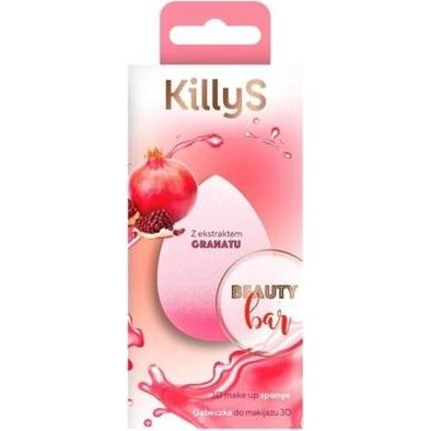 KillyS, Zubehör Make-up, Beauty Bar 3D Makeup Sponge With Pomegranate Extract
