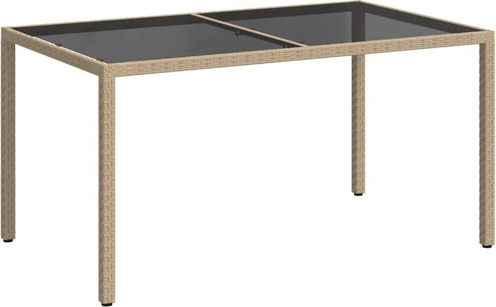 Beige und Schwarz