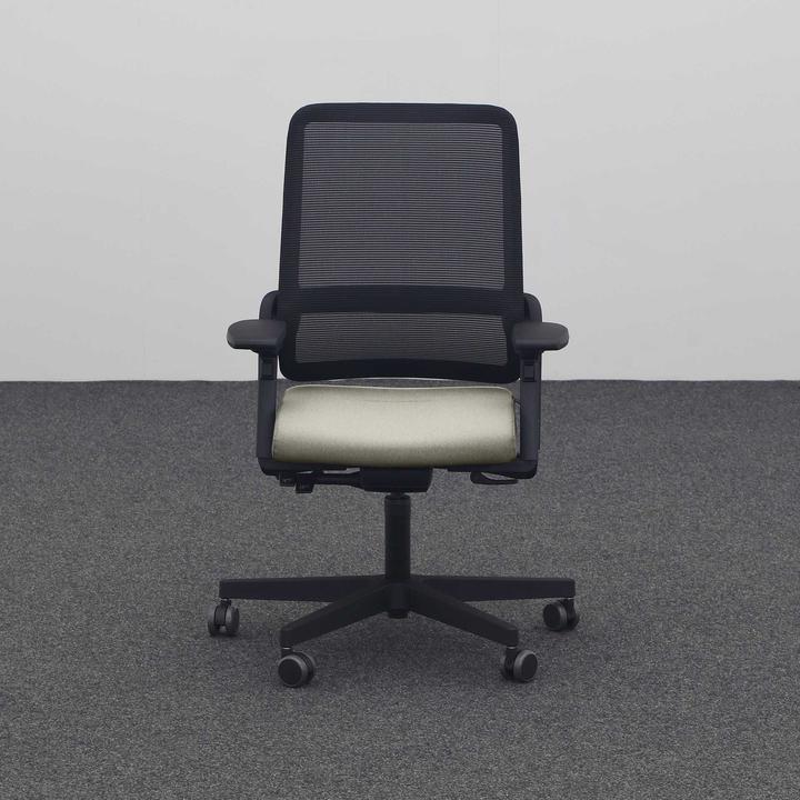 Image du produit Sitag Bürostuhl SitagXilium Mesh swissmade mit 4D Armlehnen, Beige, Neu (45 - 58 cm)