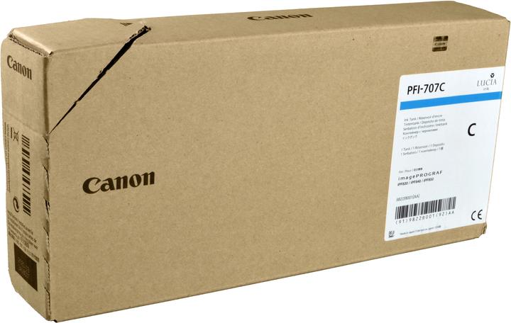 Produktbild Canon Tinte Large Format cyan Orig.Nr. PFI-707C (C)