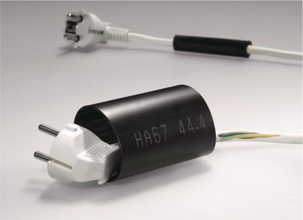 Productafbeelding HellermannTyton Krimpkousgleuf HA67-119,4/22,9 6:1 (2x)