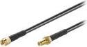 Actual product image MicroConnect WLAN Extension Cable 20m Black (Antenna cable)