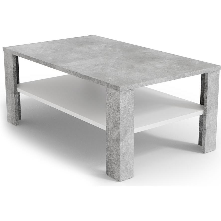 Vicco, Couchtisch + Beistelltisch, Couchtisch (100 x 42 x 60 cm)