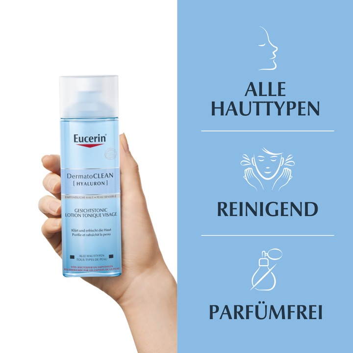 Actual product image Eucerin DermatoCLEAN facial tonic (Tonic water, 200 ml)