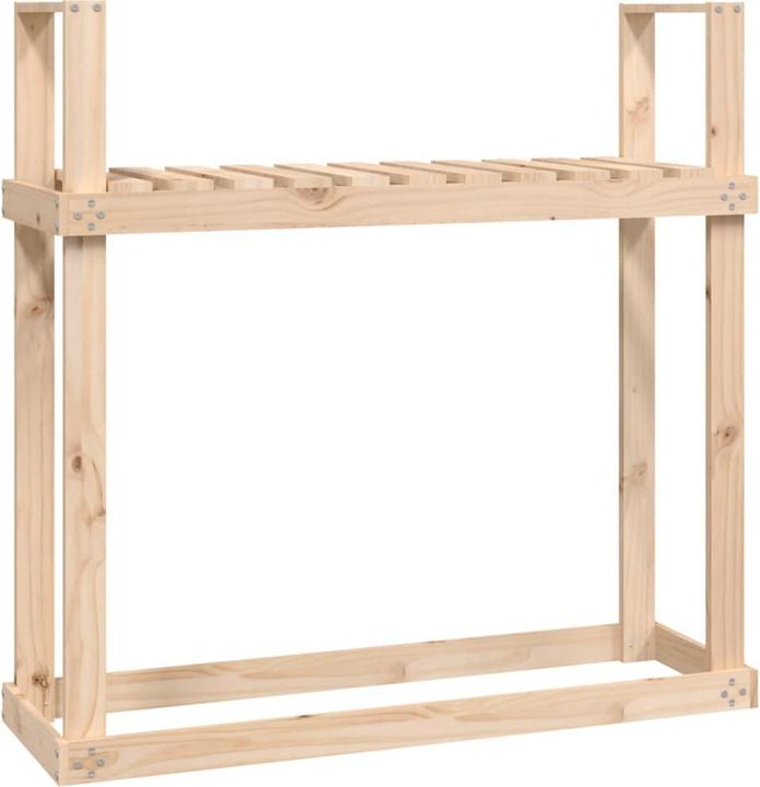Actual product image vidaXL Kaminholzregal