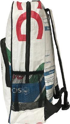 Image du produit Bekos Upcycling - sac à dos de jour en sacs de ciment recyclés White Tiger