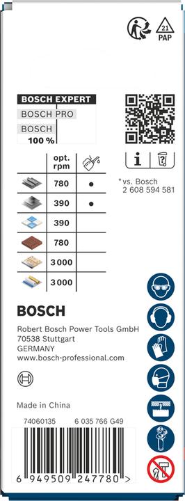 Produktbild Bosch Professional Zubehör Bosch Blau Zubehör 2608901880 EXPERT Power-Change Lochsäge Multi Material 22mm (22 Millimeter)