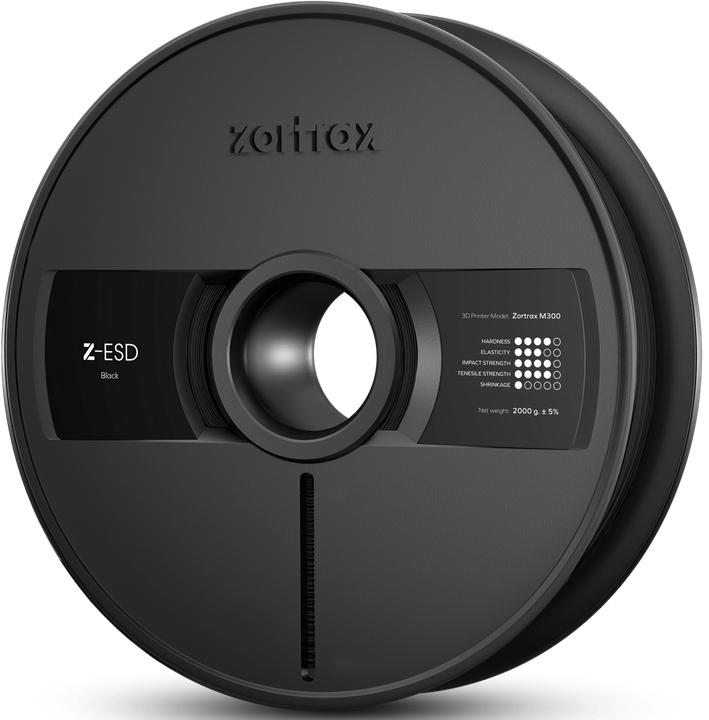 Produktbild Zortrax Z-ESD Filament für M300 - 1.75 mm - 2 kg (1.75 mm, 2000 g)