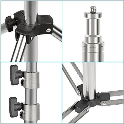 Produktbild Neewer 2er Pack 660 LED Videoleuchte mit 78,7 Zoll Edelstahl Lichtstativ