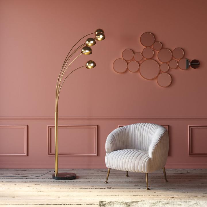 Immagine prodotto Kare Design Lampada da terra cinque dita in ottone (E14)