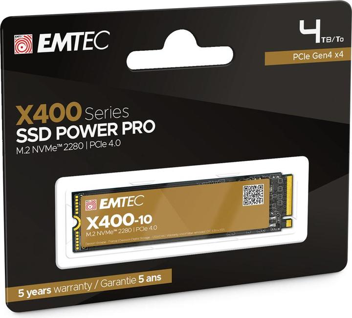 Produktbild Emtec X400-10 (4000 GB, M.2 2280)