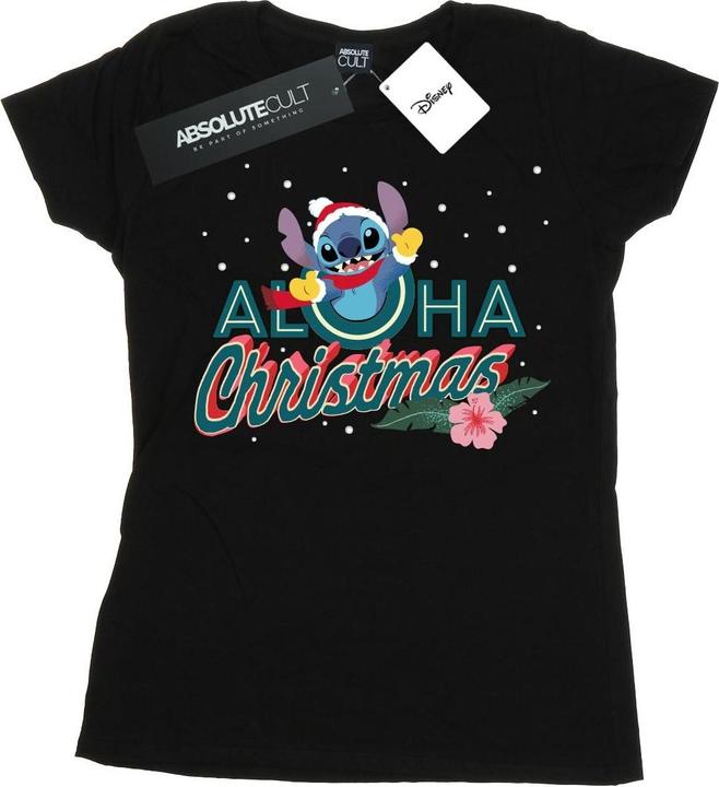 Produktbild Disney Lilo And Stitch Aloha Christmas TShirt (M)