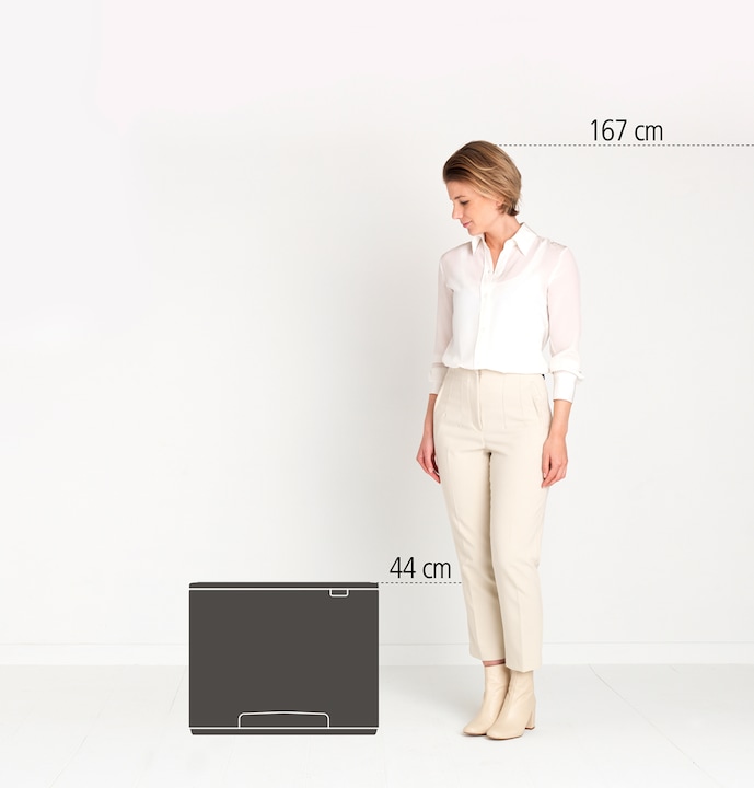 Image du produit Brabantia Bo Poubelle à pédale 3 x 11 L (33 l)