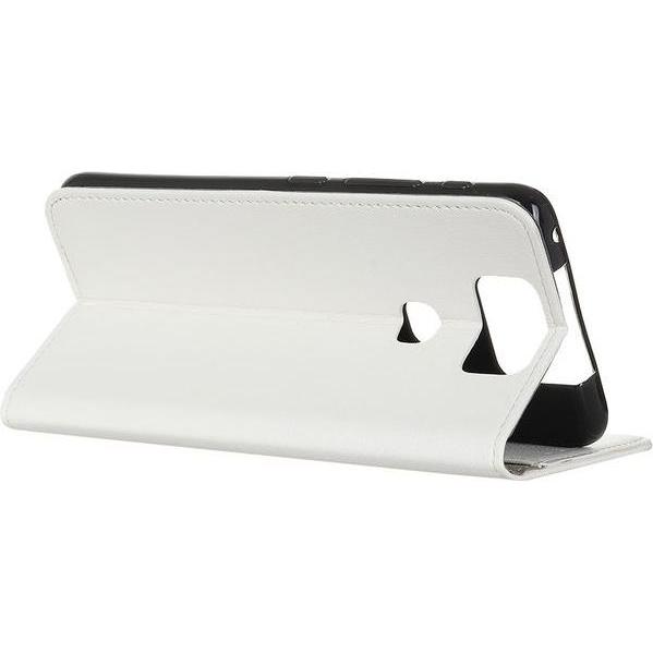 Thumbnail - MU Classic Classic III Leder Bookcover Series (Asus Zenfone 6), Smartphone Hülle, Weiss
