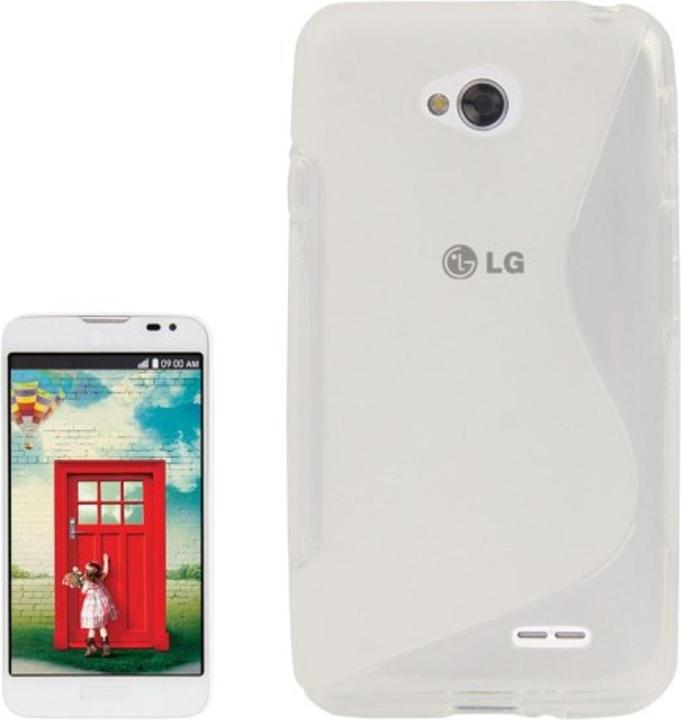 Produktbild König Design Handyhülle S Line TPU Tasche für LG L70 / Dual D325 Transparent (LG L70)