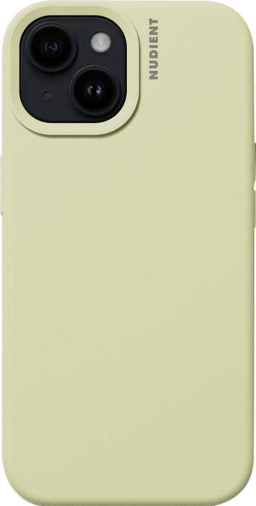 Actual product image Nudient Back Cover Base Case iPhone 15 Pale Yellow (Apple iPhone 15)