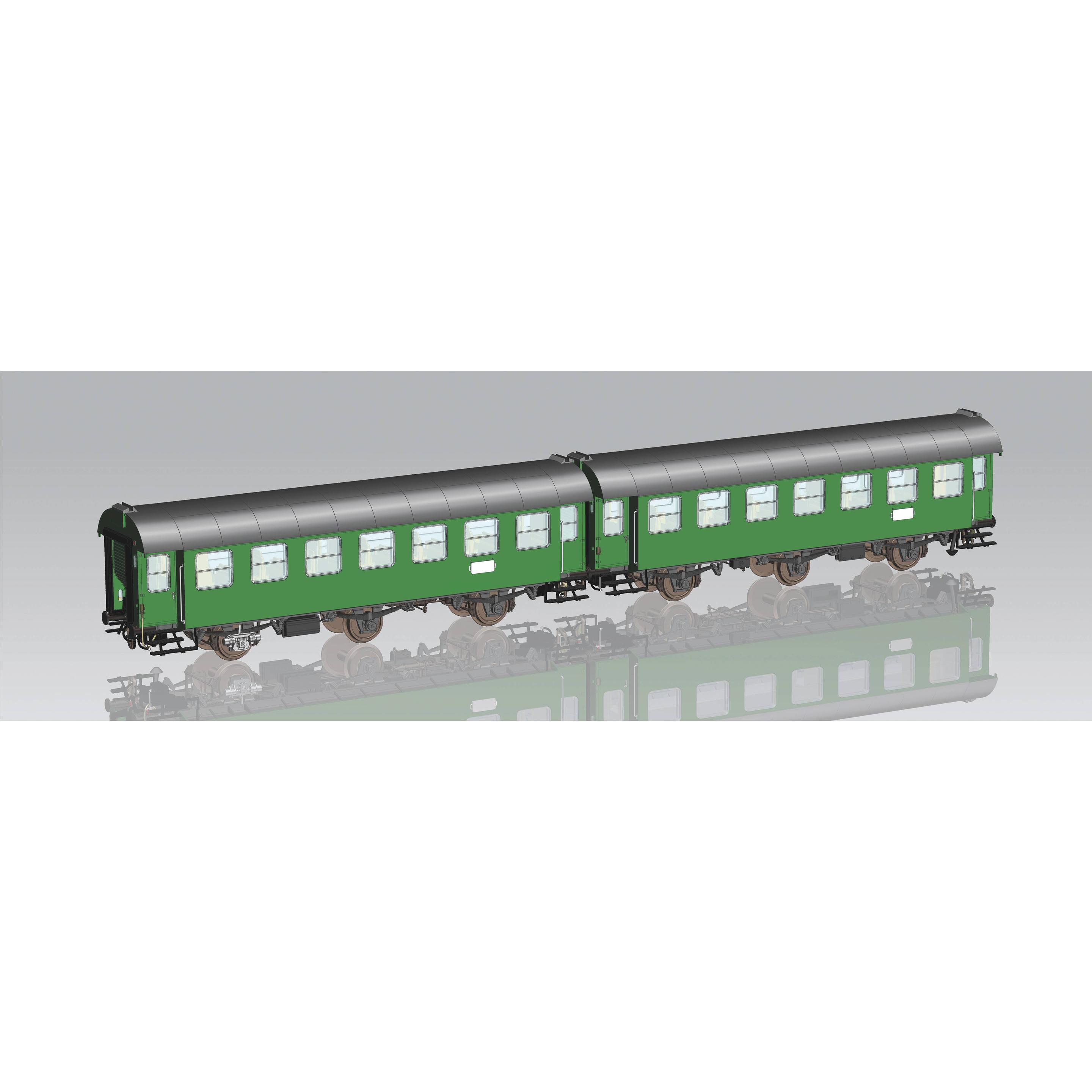 Thumbnail - Piko H0 58267 H0 2er-Set Umbauwagen B3yg & BD3yg der DB (Spur H0)