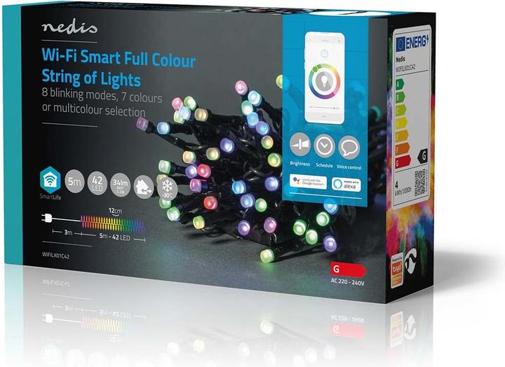 Actual product image Nedis SmartLife Decorative LED Wi-Fi Android™ / IOS (5 m)