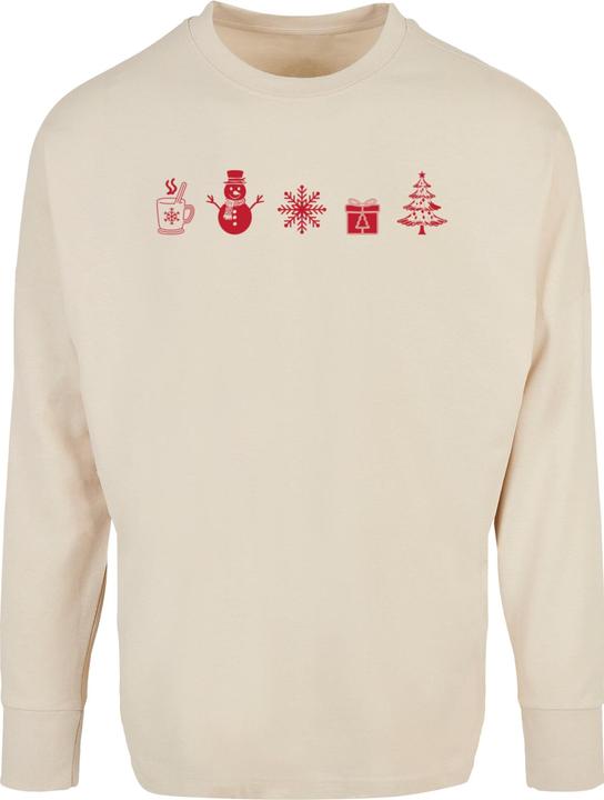 Produktbild Merchcode Christmas Elements Longsleeve - 181763 (XL)