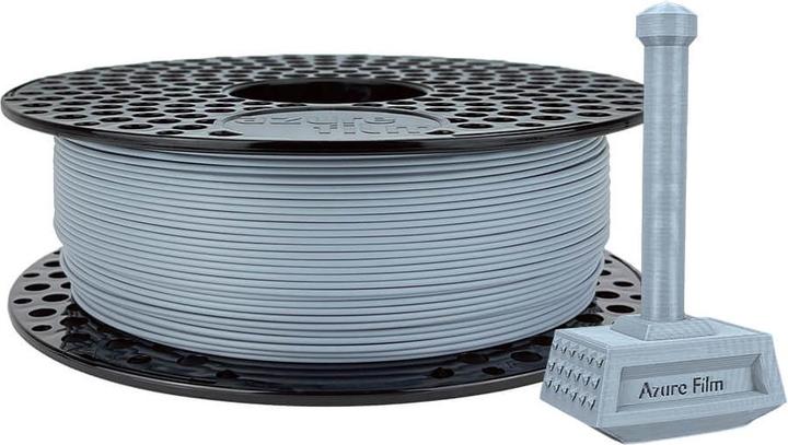 Actual product image AzureFilm PLA STRONGMANN 1.75mm GREY 1kg 3D FILAMENT (PLA, 1.75 mm, 1000 g, Grey)