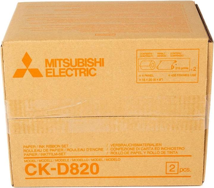 Image du produit Mitsubishi Electric CK-D 820 10x15 cm 2x 430 tirages (10 x 15 cm, 430 pcs)