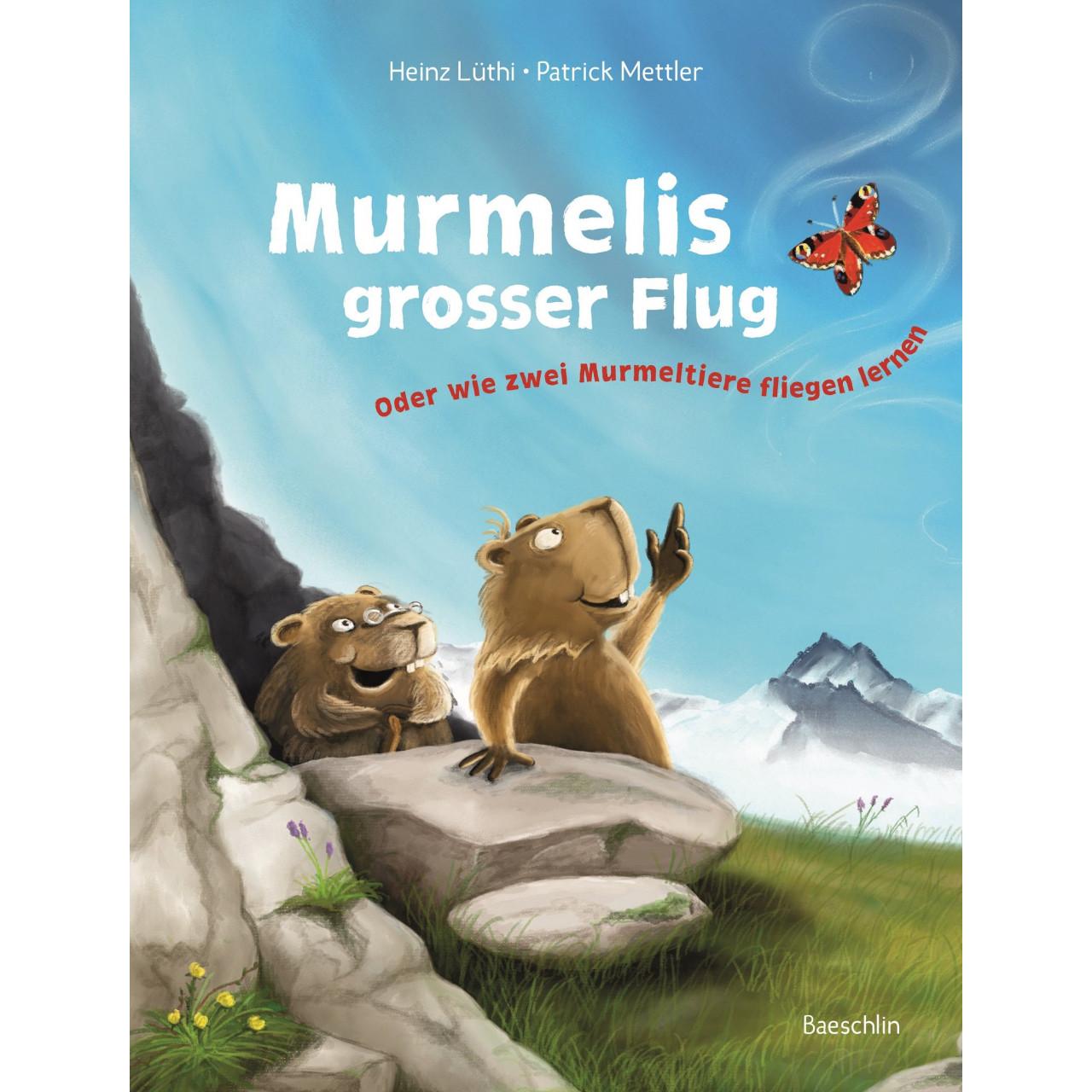 Murmelis grosser Flug, Kinderbücher von Heinz Lüthi