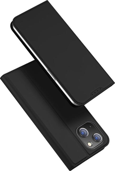Dux Ducis Étui portefeuille Skin Pro pour iPhone 15 - Noir (Apple iPhone 15)