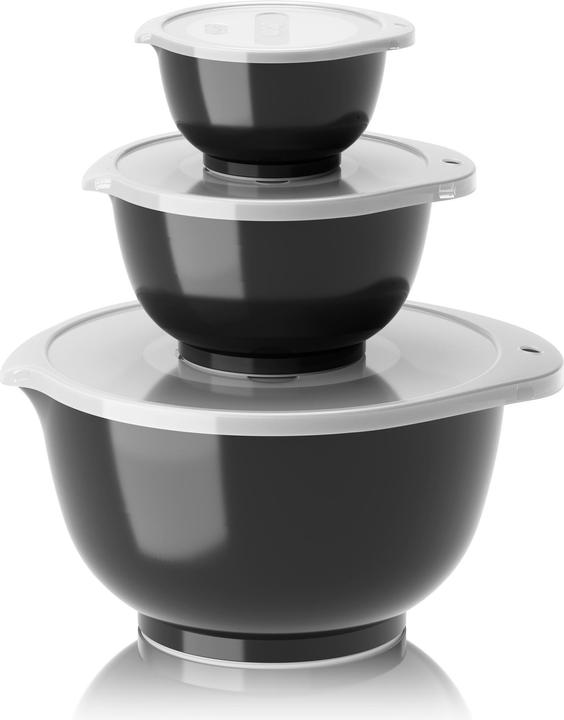 Rosti NUOVO Set Margrethe 6 pezzi 0,25 + 0,75 + 3 L nero (4 l, 6 x)
