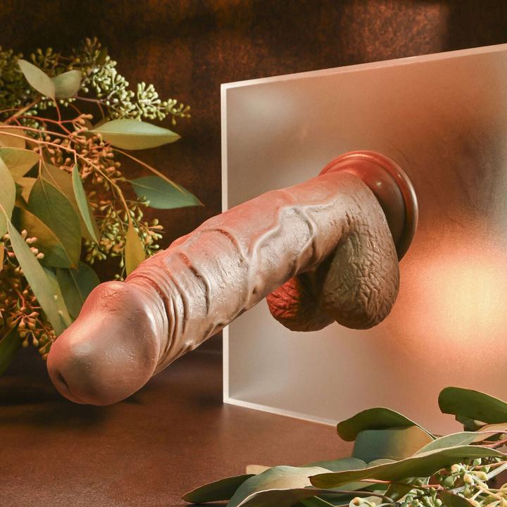 Actual product image Evolved REALISTIC DILDO, DARK 20.3 cm