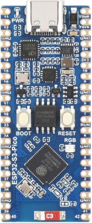 Actual product image WaveShare ESP32-S3 Pico Microcontroller