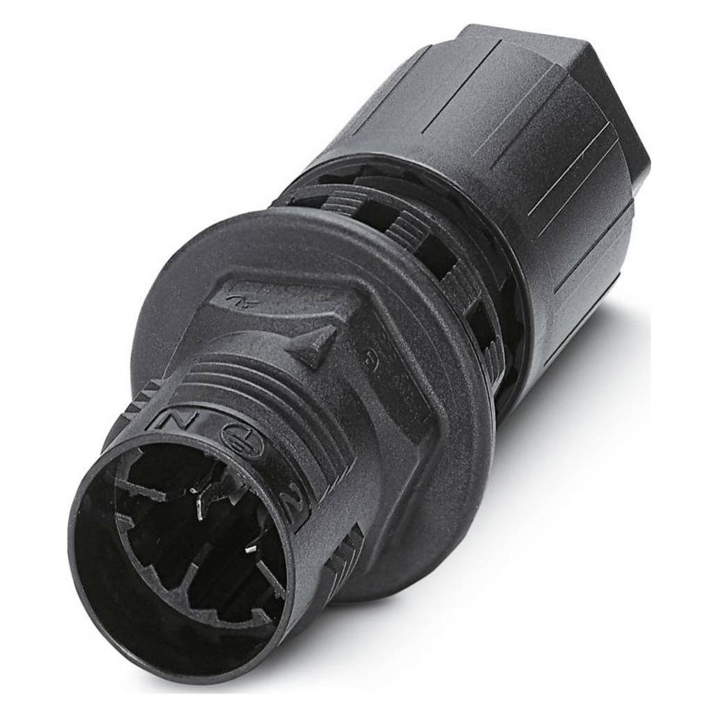 Phoenix Contact Leitungsverbinder, Elektronikkabel + Stecker, Schwarz