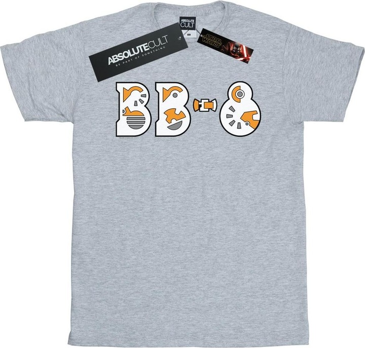 Produktbild Star Wars The Rise Of Skywalker BB8 Text Logo TShirt (4XL)