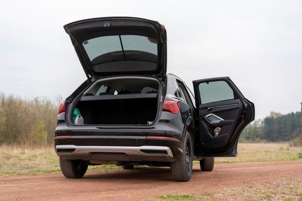 Actual product image Carshades Sun visors for Audi Q3 from 2019 (Not for Sportback)