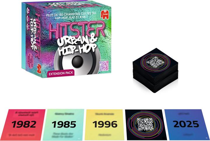 Image du produit Dujardin Hitster Urban et Hip Hop, f (Français, 2 - 10 Joueur)