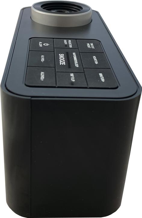 Actual product image TechniSat DIGICLOCK 3 Digital table clock Rectangular Black