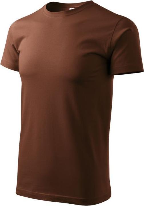 Actual product image Malfini Basic M T-shirt MLI-12938 chocolate (3XL)