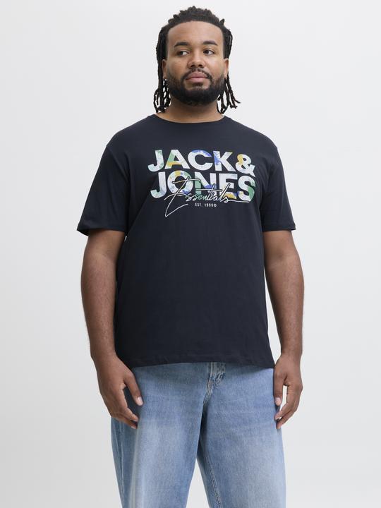 Produktbild Jack & Jones Plus Size Logo T-shirt T-shirt (5XL)