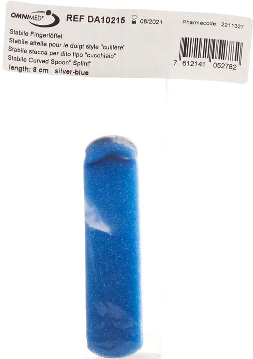 Produktbild Omnimed Fingerlöffel silber blau
