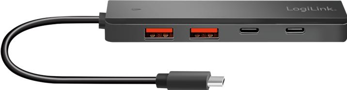Produktbild LogiLink UA0412 (USB-C, 4 Ports)