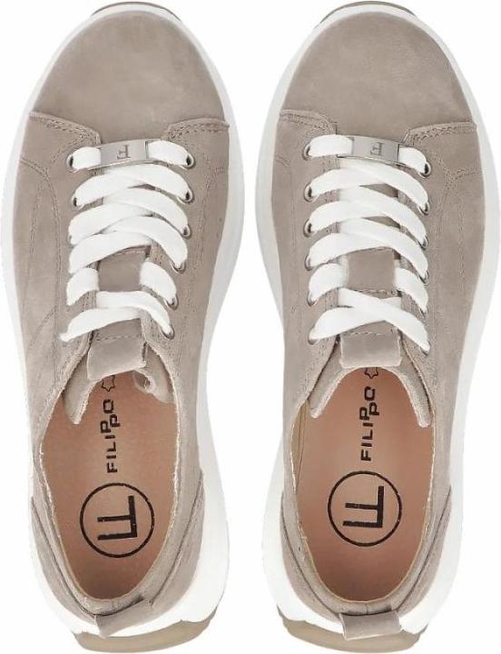 Image du produit Filippo Beige women's leather platform shoes DP6795 (39)