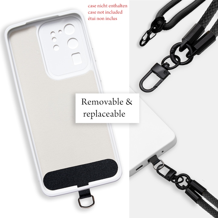 Produktbild Cadorabo Handykette für Motorola MOTO G6 PLUS Necklace Hülle mit verstellbarem Kordelband